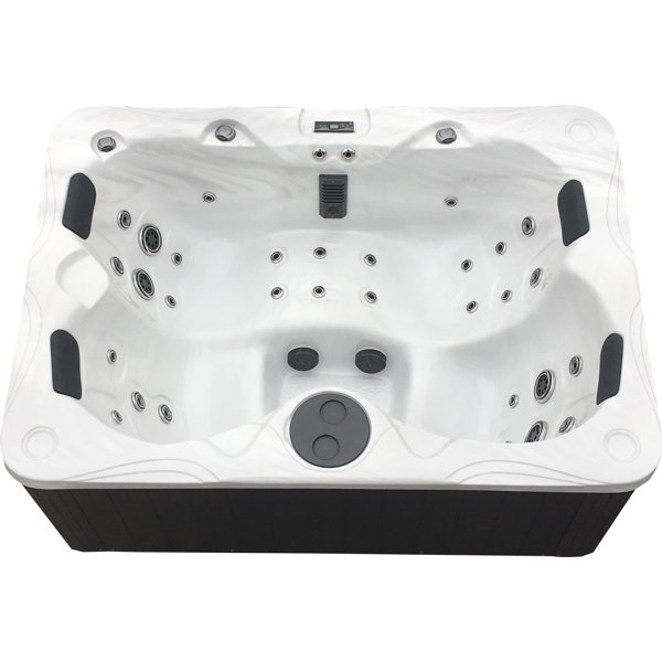 FuturaSpas Futura Spas 240 Volt 3 Person 55 Jet Acrylic Rectangle